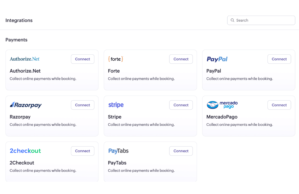 Free online booking system with payment integration Appointment booking and payment system integration